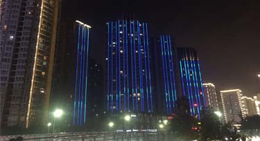 錢塘江墻體亮化效應(yīng) LED線條燈被受追捧