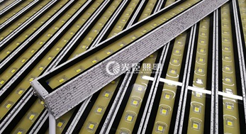 花崗巖、大理石外立面要怎么配線條燈?