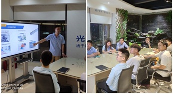 光臣企業(yè)內(nèi)部多元化產(chǎn)品培訓(xùn)，只為更好的服務(wù)客戶(hù)